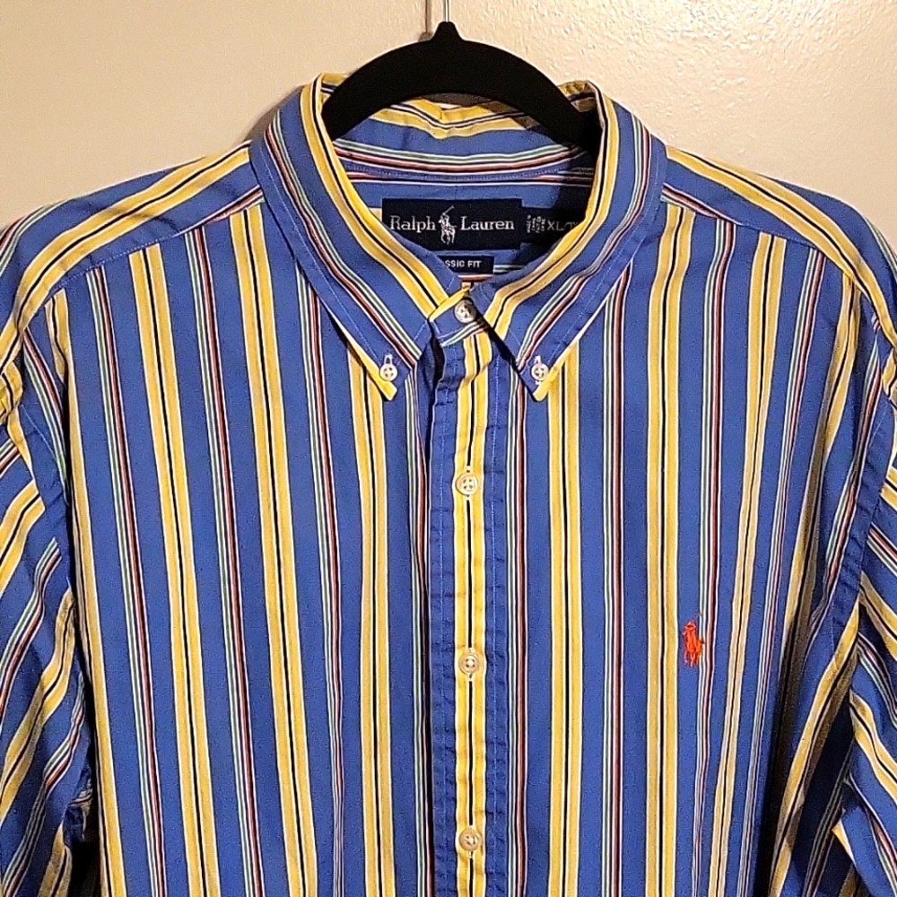 Men's Ralph Lauren (Classic Fit) Shirt, Size XL (100% Cotton)